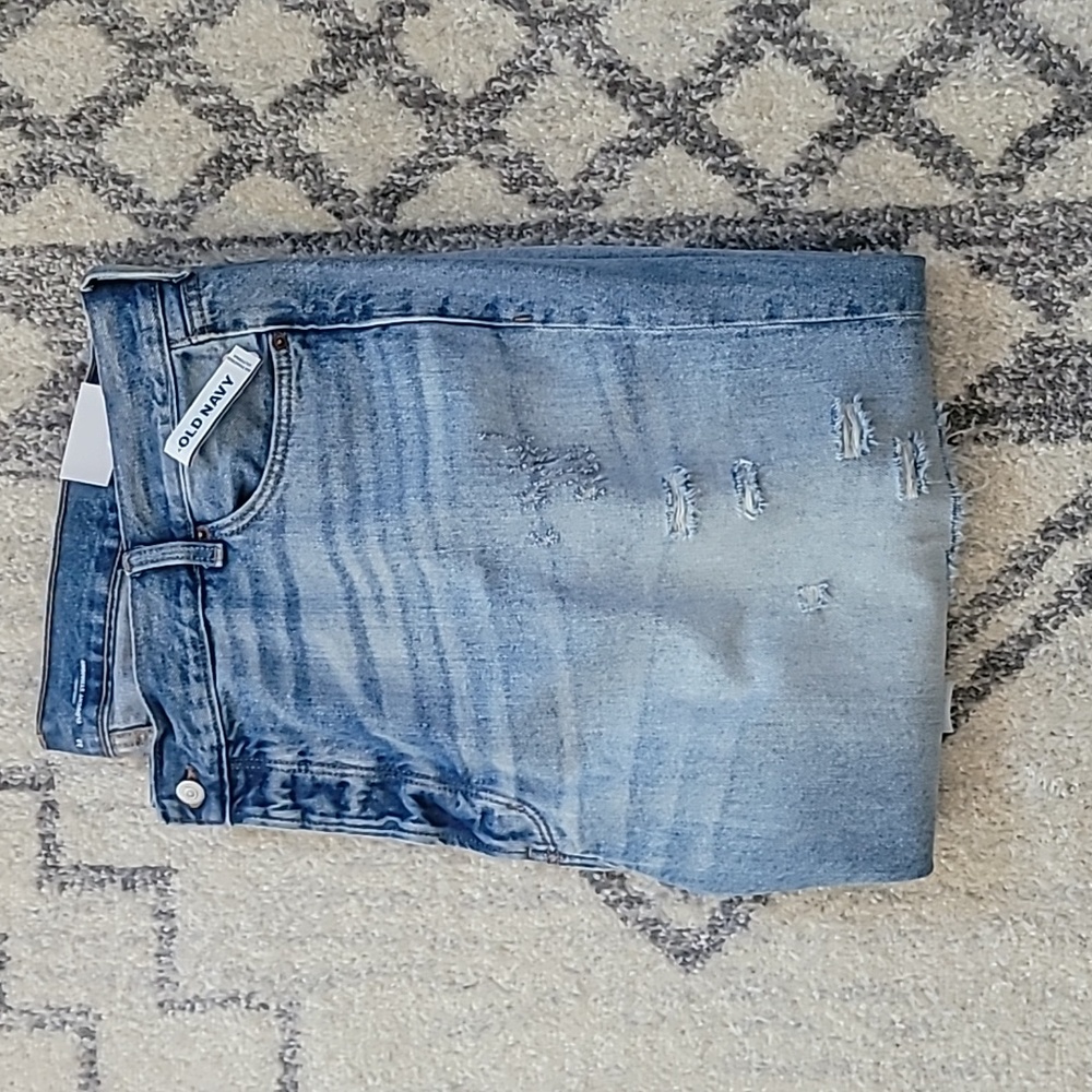 High Rise Old Navy Crop Jeans